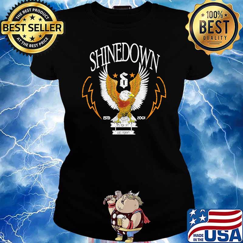 Retro Shinedowns Memes Cosplay Design Arts Rock Musician T-Shirt Ladies tee