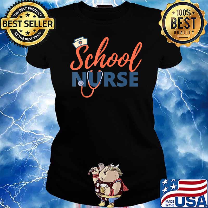 School Nurse Back To School T-Shirt Ladies tee