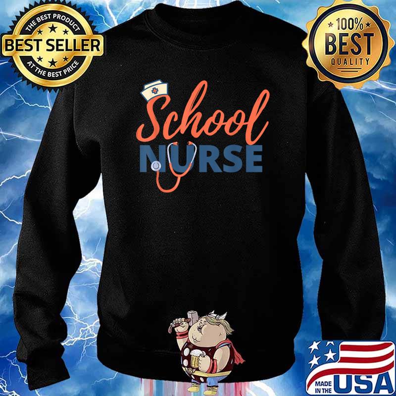 School Nurse Back To School T-Shirt Sweater