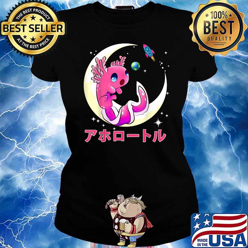 Space Axolotl Kawaii Pastel Goth Japan Anime Comic T-Shirt, hoodie,  sweater, long sleeve and tank top