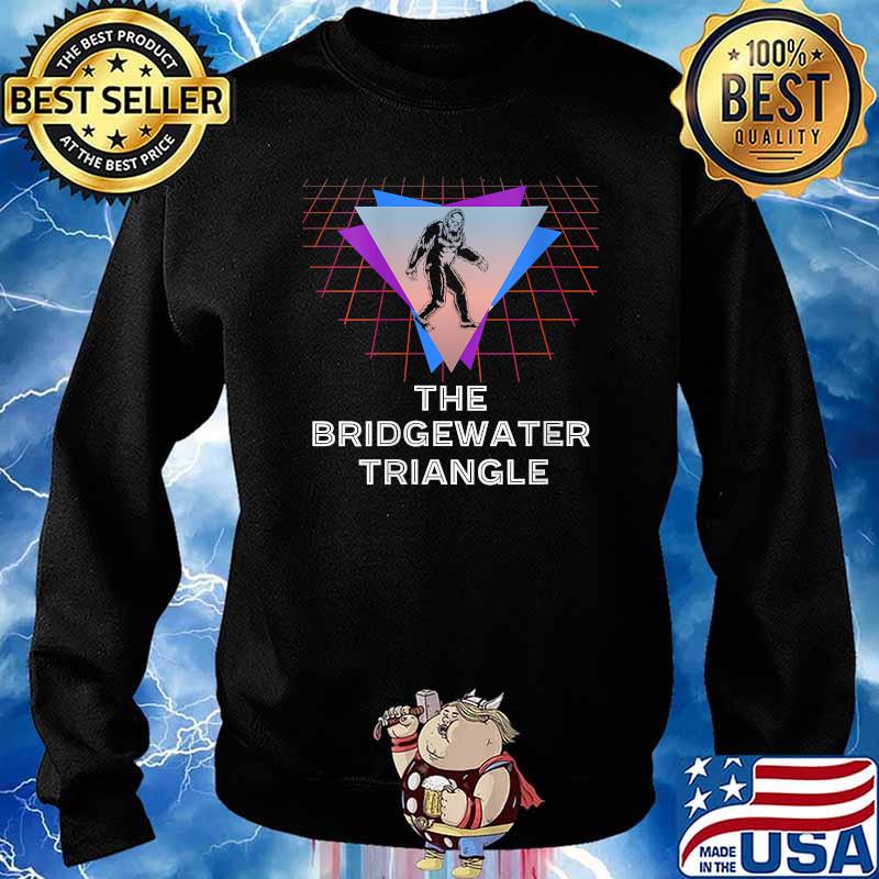 The Bridgewater Triangle Sasquatch Sci Fi Massachusetts T-Shirt Sweater