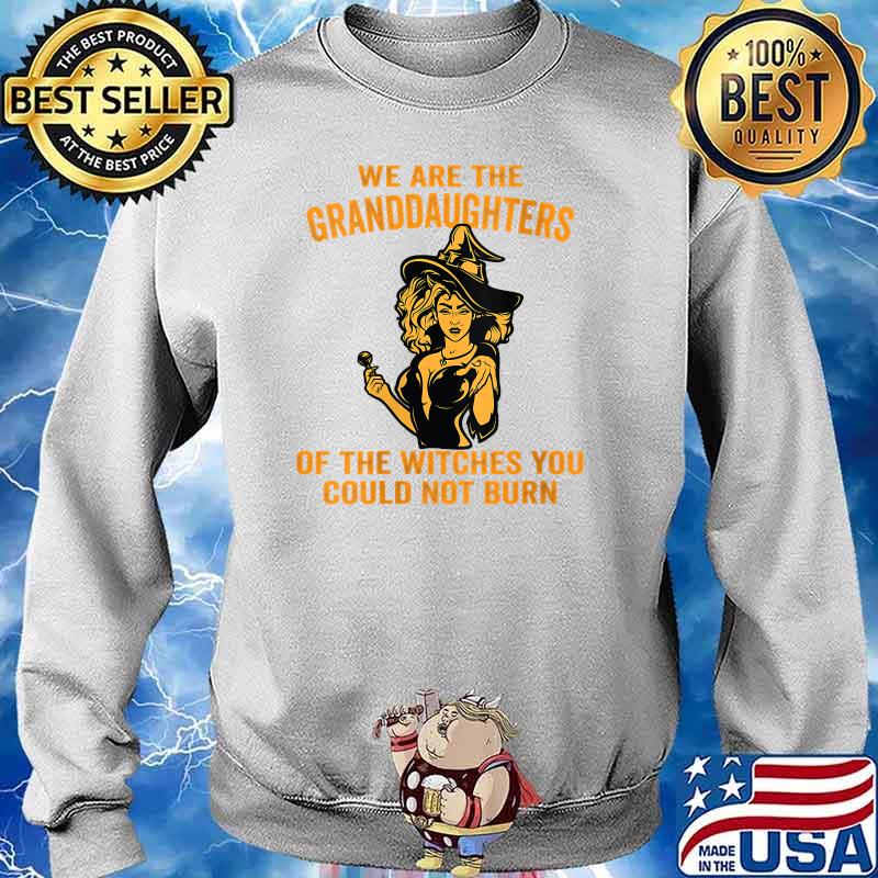 We Are the Granddaughters of the Witches You Could Not Burn T-Shirt Sweater