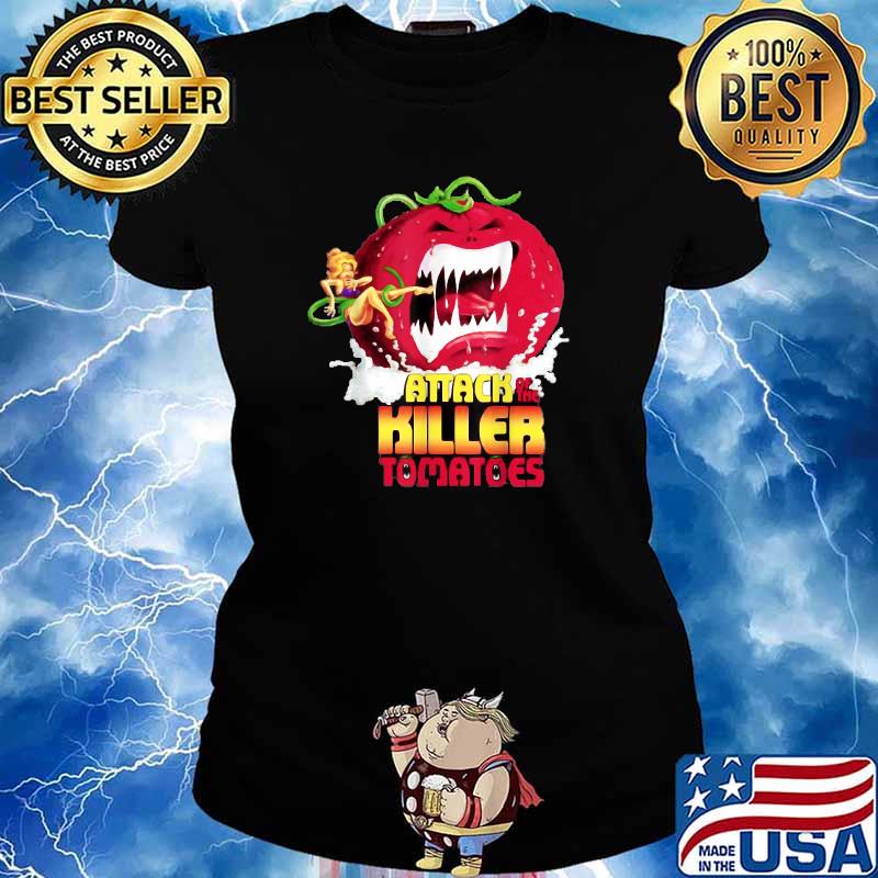 Attack Of The Killer Tomatoes T-Shirt Ladies tee