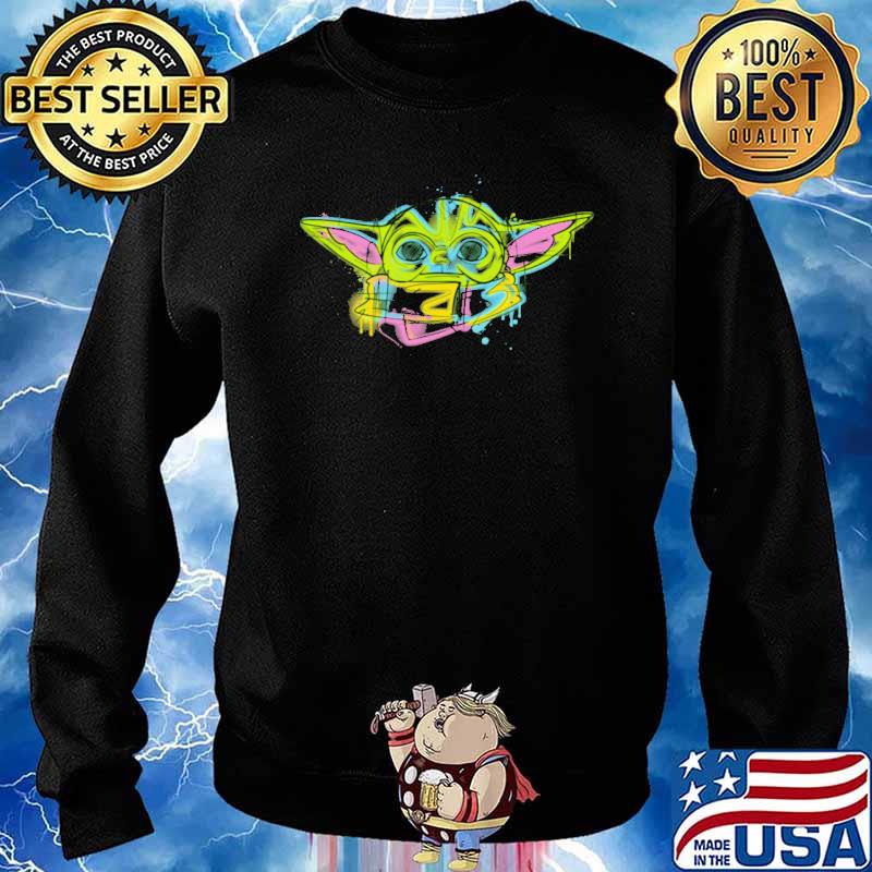 Baby yoda art star wars s Sweater