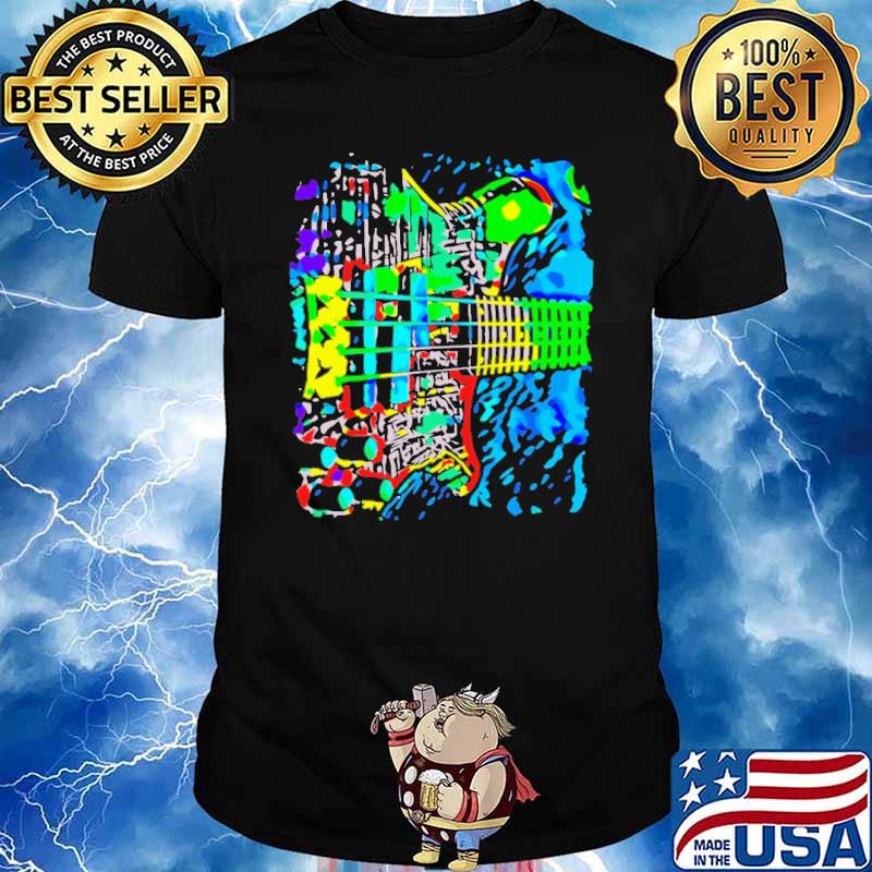 Bass Color Guitar Shirt
