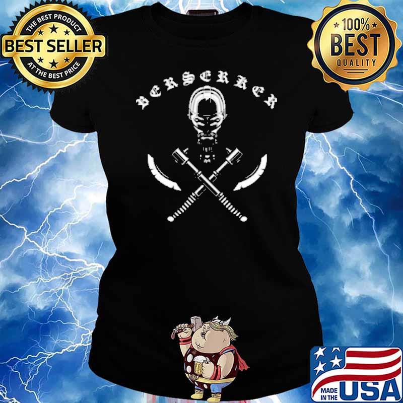 Berserker skull s Ladies tee