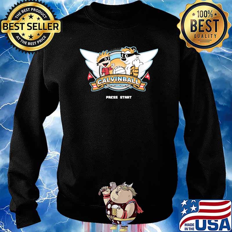 Calvinball Never The Same Game Twice Press Start Shirt Sweater