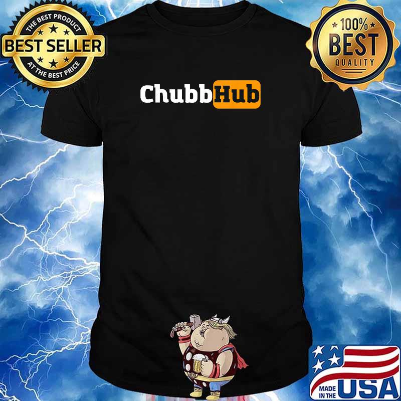 Smack Apparel Cleveland Football Fans. Chubb-Hub. Brown or Orange T-Shirt (Sm-5X)