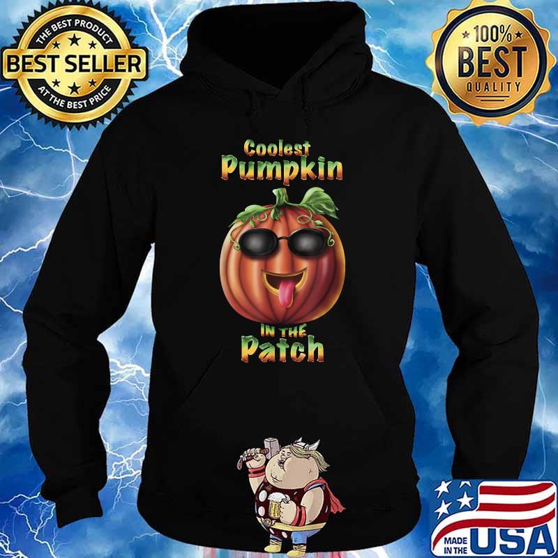 Coolest Pumpkin in the Patch Halloween T-Shirt Hoodie