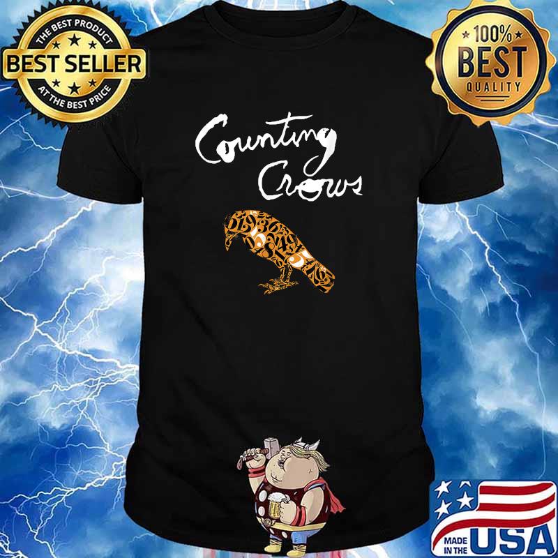 Counting Crow Raven Gothic Bird T-Shirt