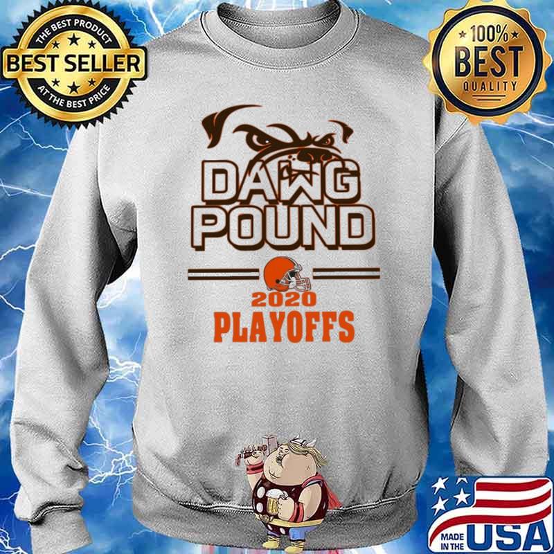 Dawg Pound 2020 Playoffs Cleveland Browns Shirt Sweater