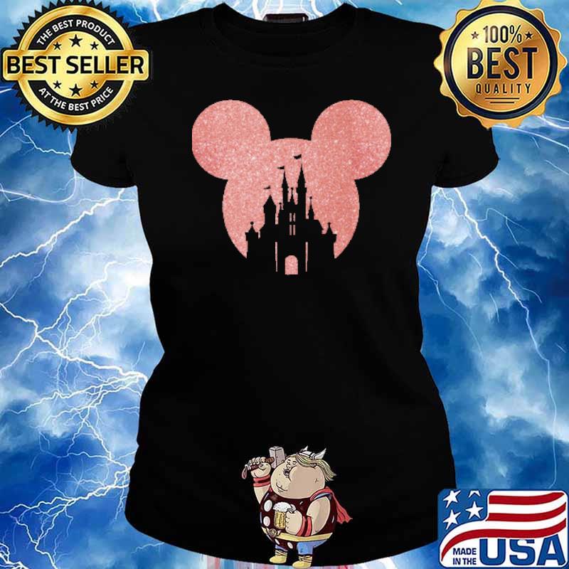Disney love mickey mouse logo s Ladies tee