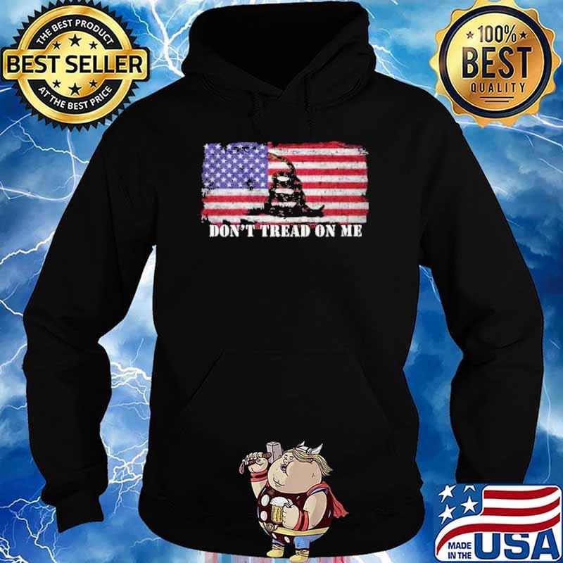 DON'T TREAD ON ME AMERICAN FLAG SHIRT Hoodie