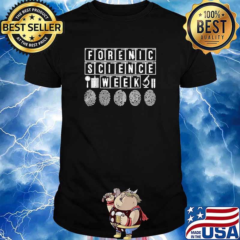 Forenic Science Week DNA Chemistry T-Shirt