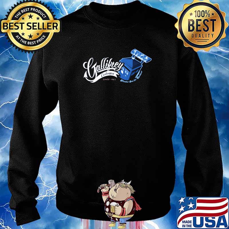 Gallifrey Cuslom Shirt Sweater