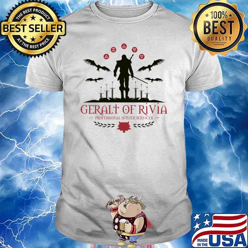 Geralt Of Rivia Professional Hunter Services Shirt