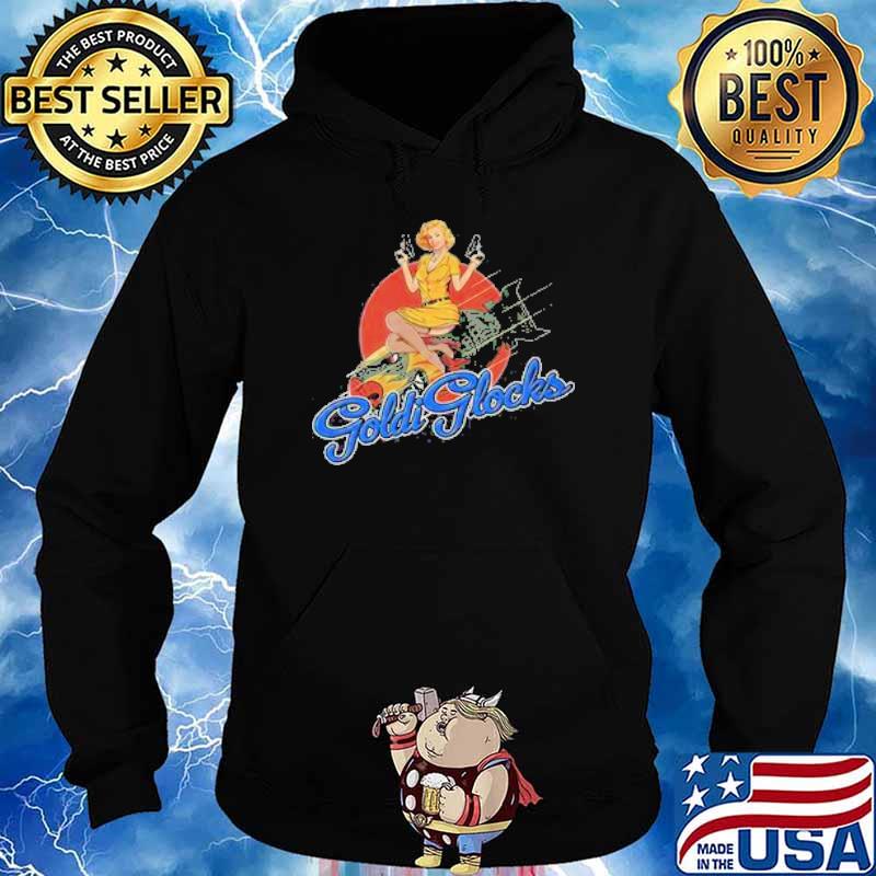 GOLDI GLOCKS GIRL GUN BLOOD MOON SHIRT Hoodie