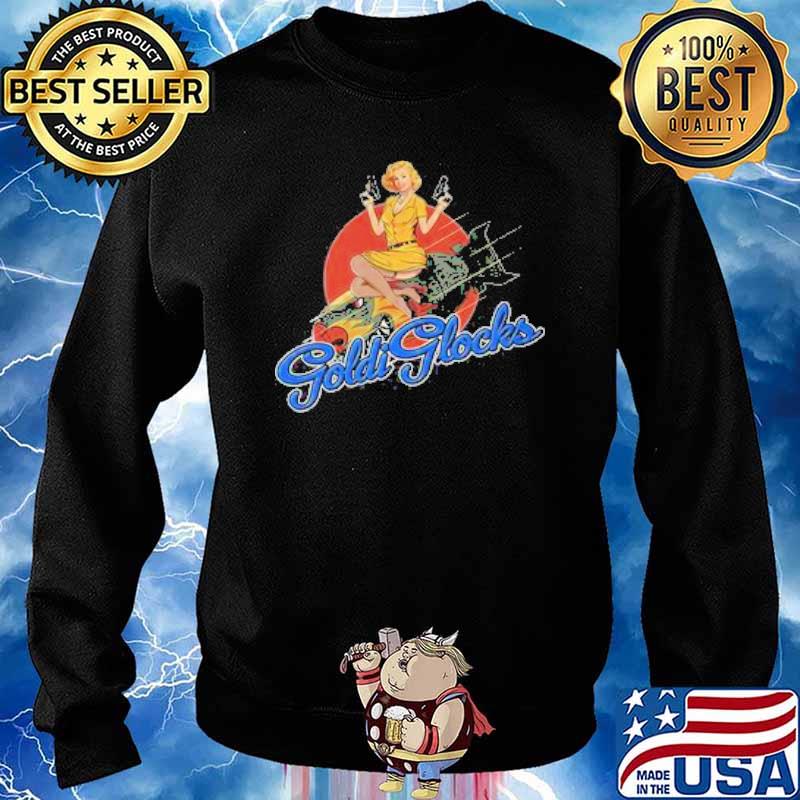 GOLDI GLOCKS GIRL GUN BLOOD MOON SHIRT Sweater
