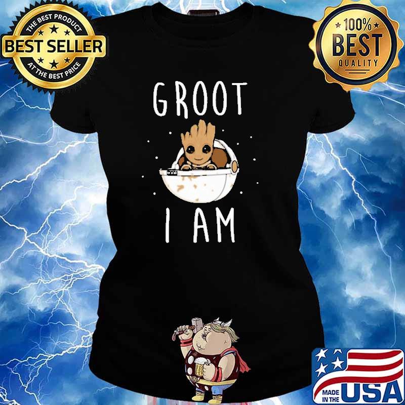 Groot I AM Star War s Ladies tee