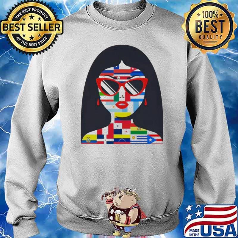 Hispanic Heritage Month Countries Flags s Sweater