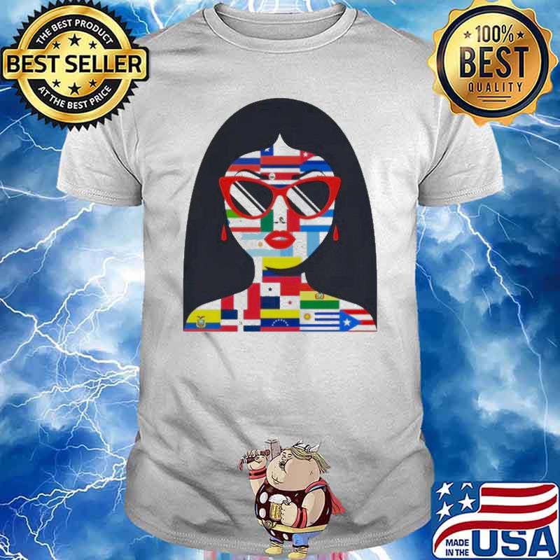 Hispanic Heritage Month Countries Flags shirt