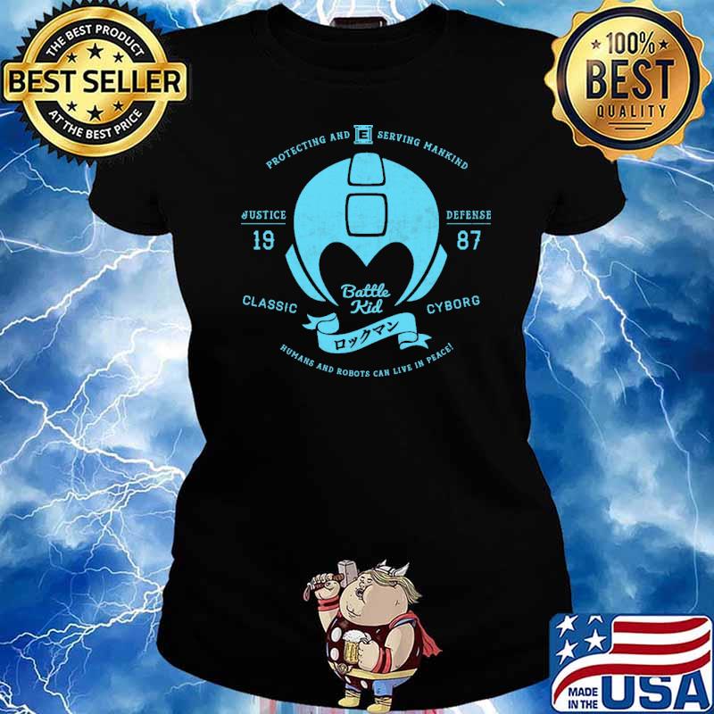 Humans And Robots Can Live In Peace Shirt Ladies tee