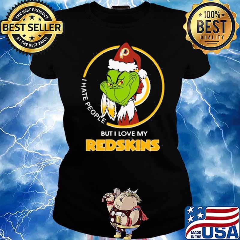 Washington Redskins Funny Grinch I Hate Morning People Ugly