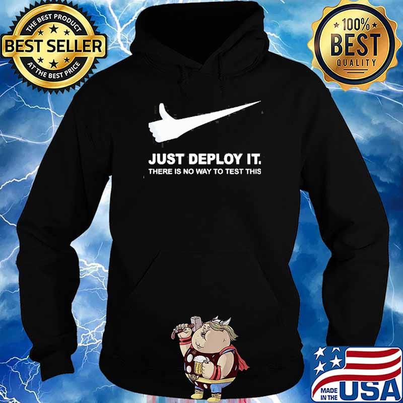 Just deploy it there is no way to test this s Hoodie