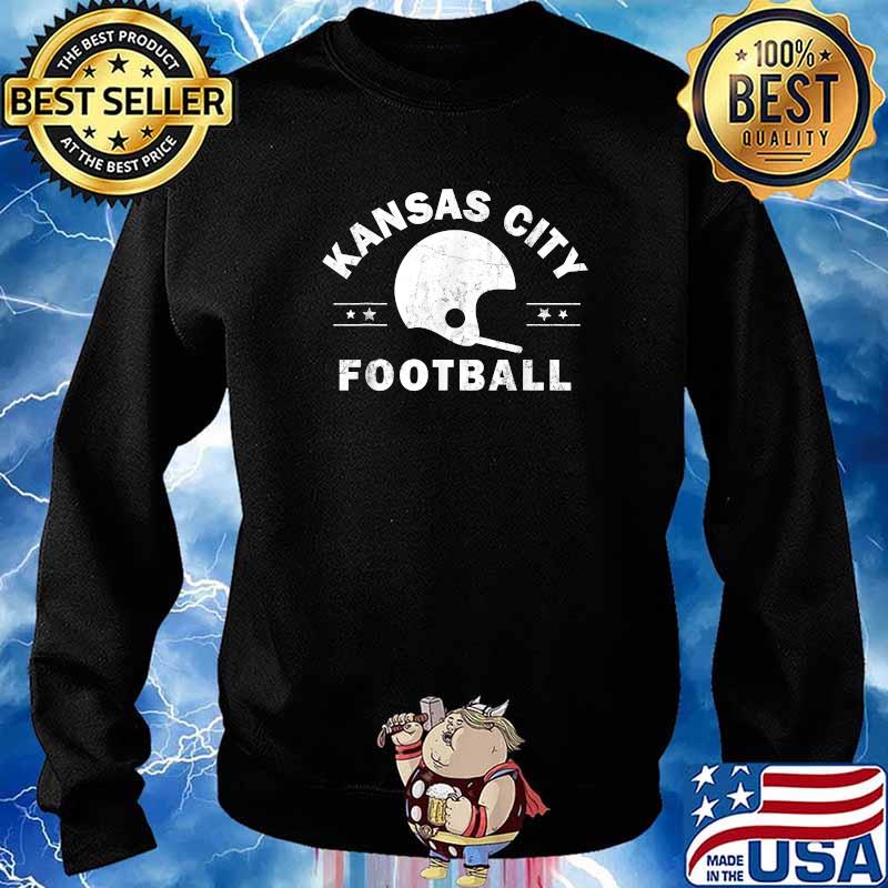 Kansas City Football KC T-Shirt Sweater