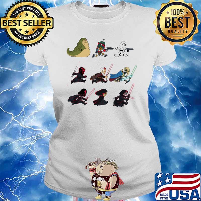 Kawaii dark Stormtrooper armor r2-d2 boba fett darth maul darth vader star wars s Ladies tee