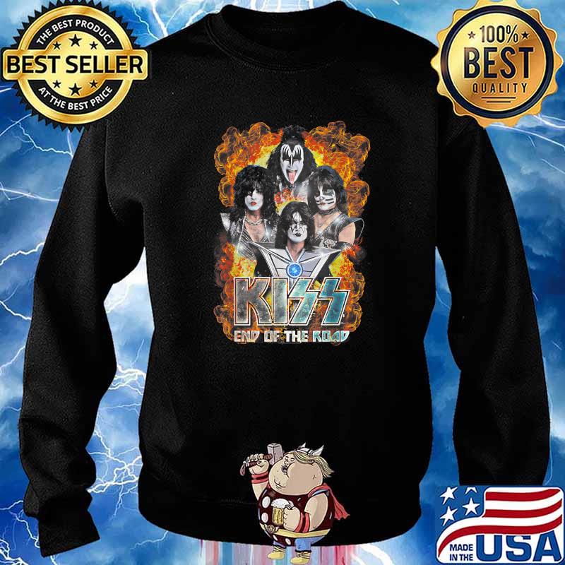 KISS End Of The Road Band Music T-Shirt Sweater