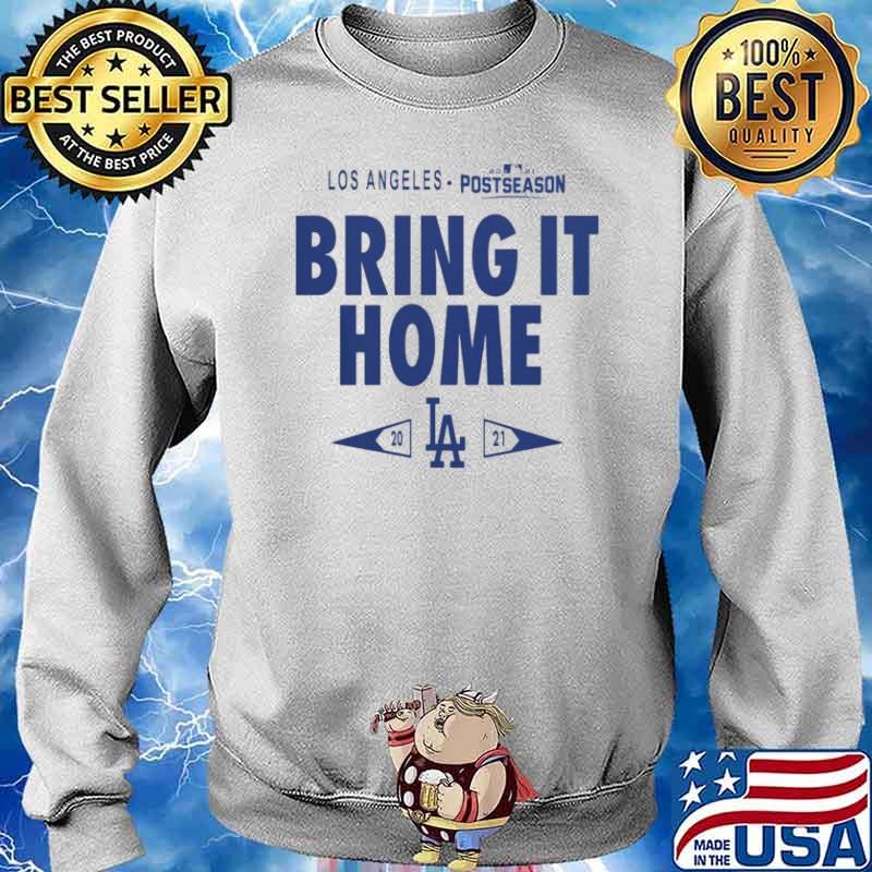 Los Angeles Dodgers Bring It Home 2021 Postseason s Sweater