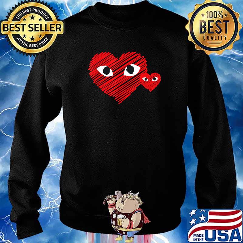 Lovely Red Heart Valentine T-Shirt Sweater