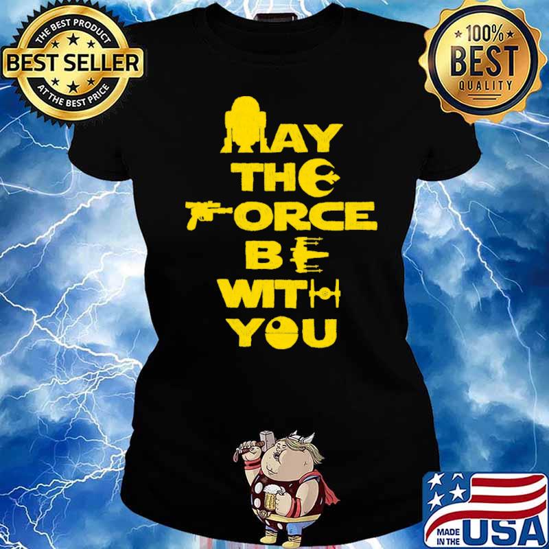May the force be with you moon rebel s Ladies tee
