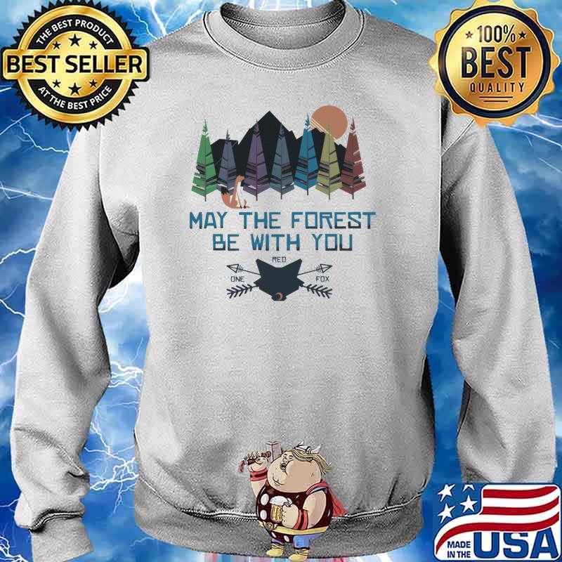 May the force be with you sun one red fox s Sweater
