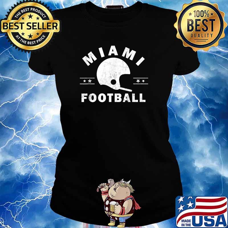 Miami Football T-Shirt Ladies tee