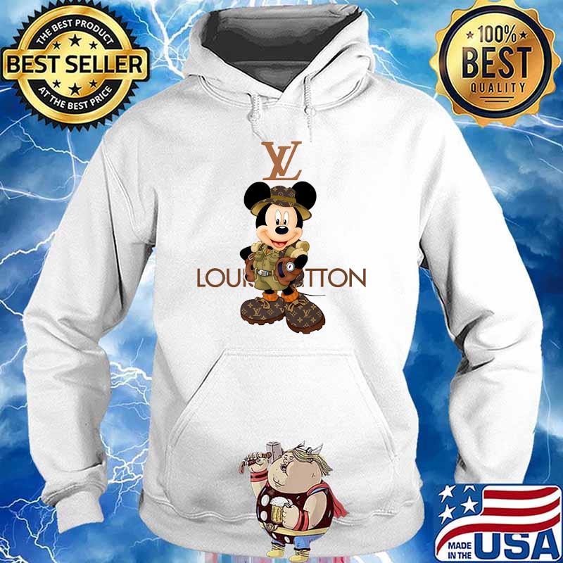 mickey mouse louis vuitton hoodie