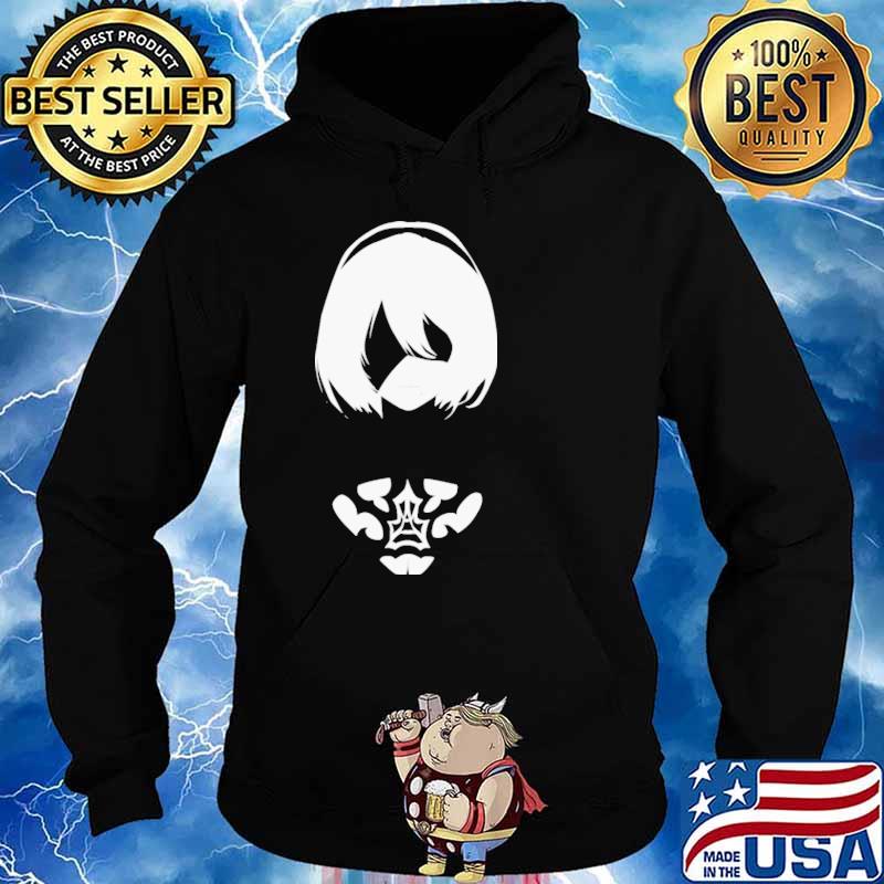 Nier Black Shirt Hoodie