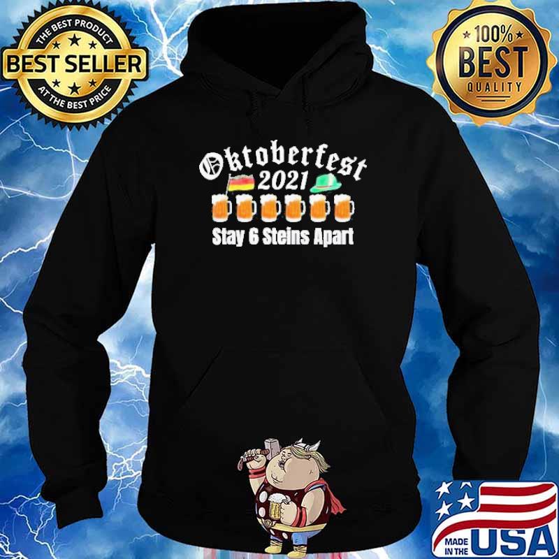 Oktoberfest 2021 6 Stein Apart Beer Shirt Hoodie
