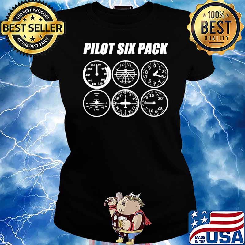 Pilot Six Pack Shirt Ladies tee