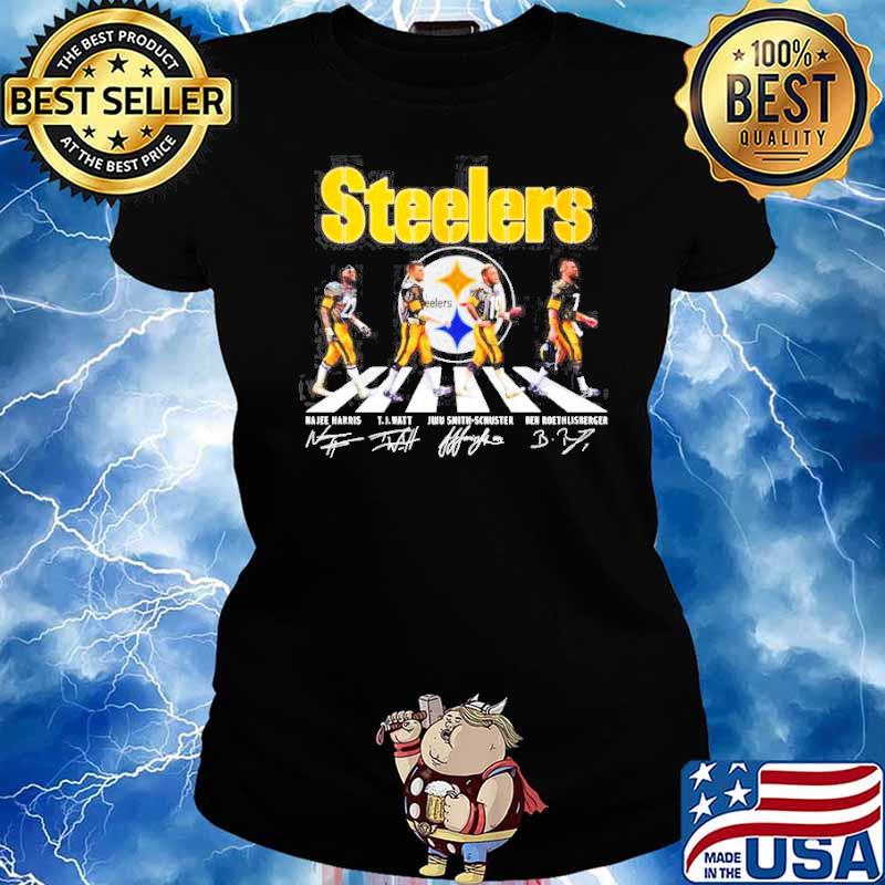 Pittsburgh Steelers abbey road s Ladies tee