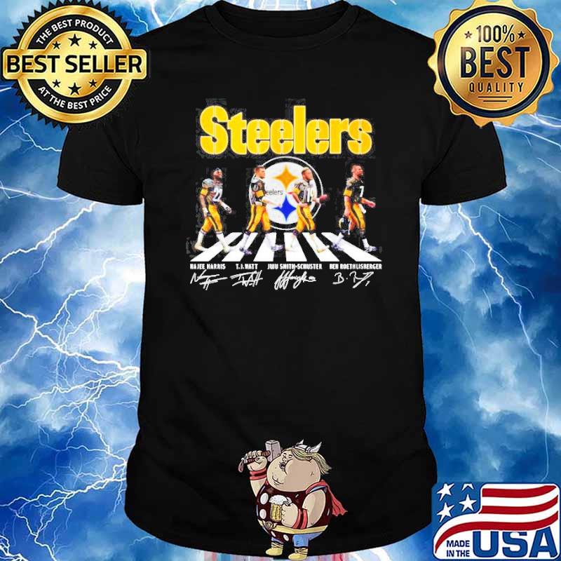 Pittsburgh Steelers abbey road shirt