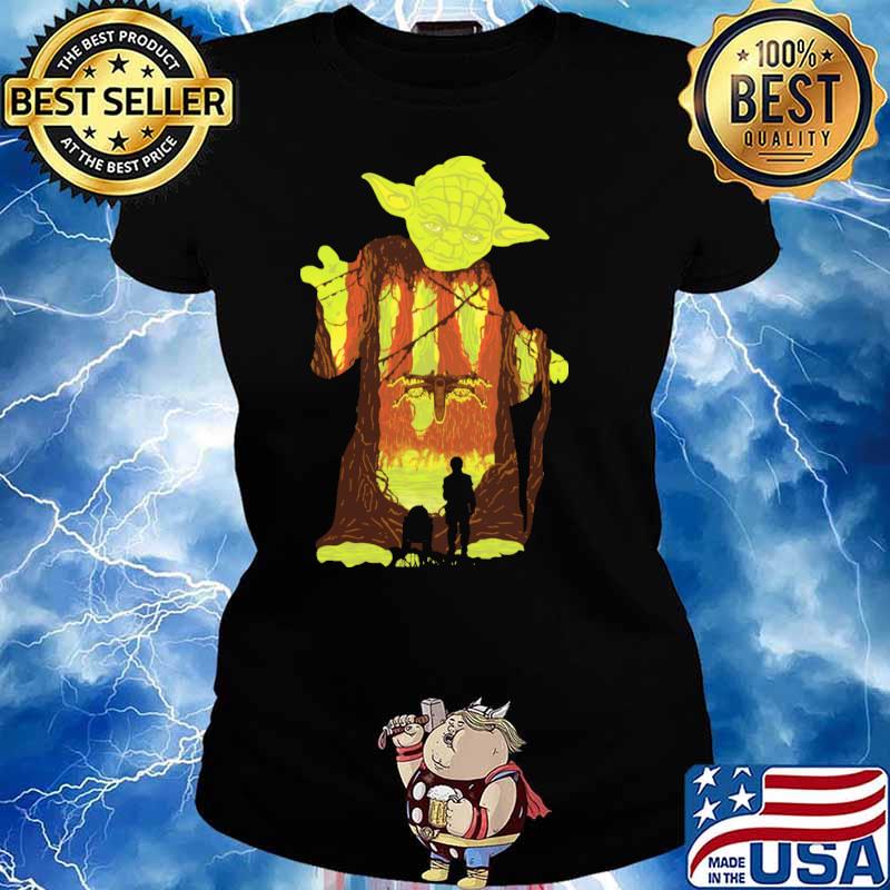 Power of the force adult yoda s Ladies tee
