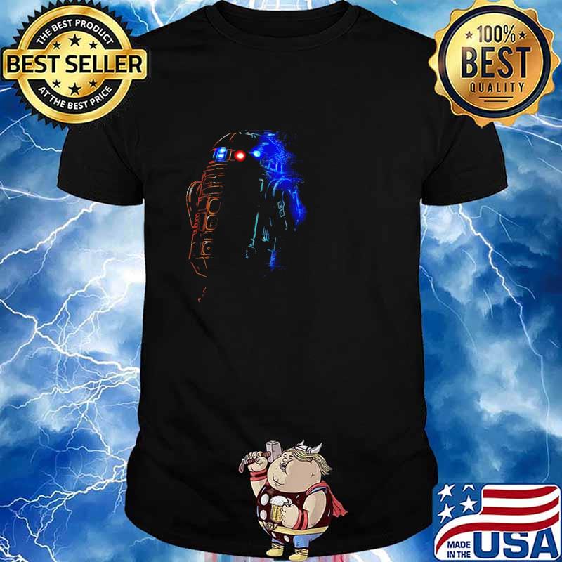 R2-D2 line droid star wars shirt