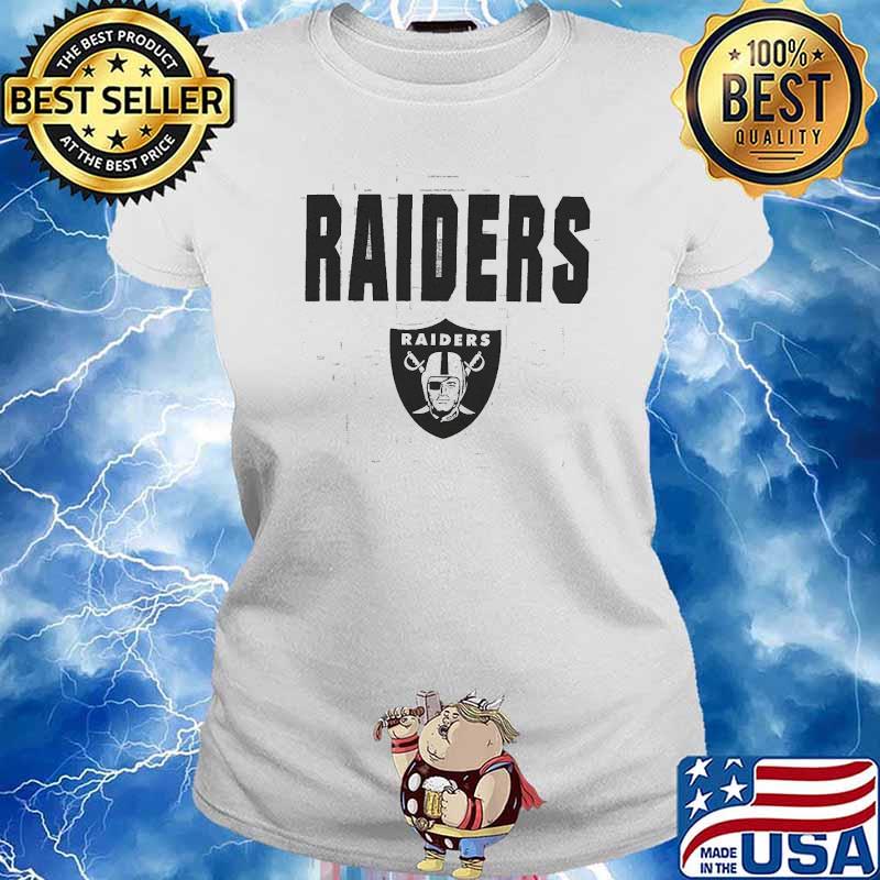 Raiders logo s Ladies tee
