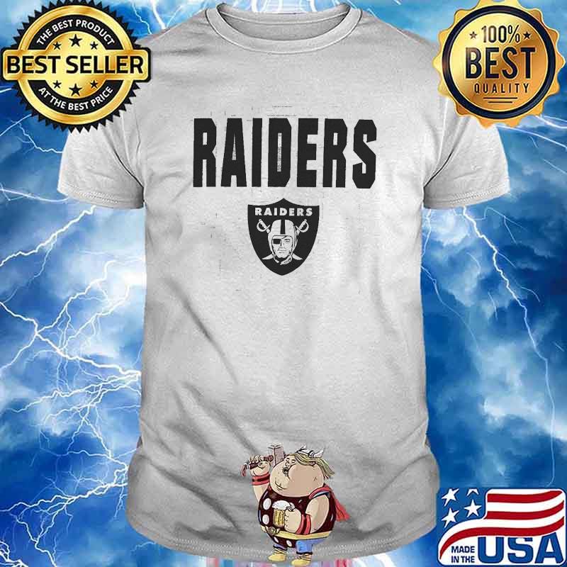 Raiders logo shirt