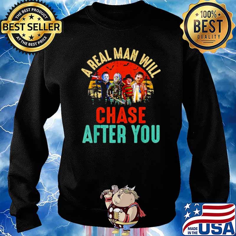 Real man will chase after Halloween Vintage s Sweater