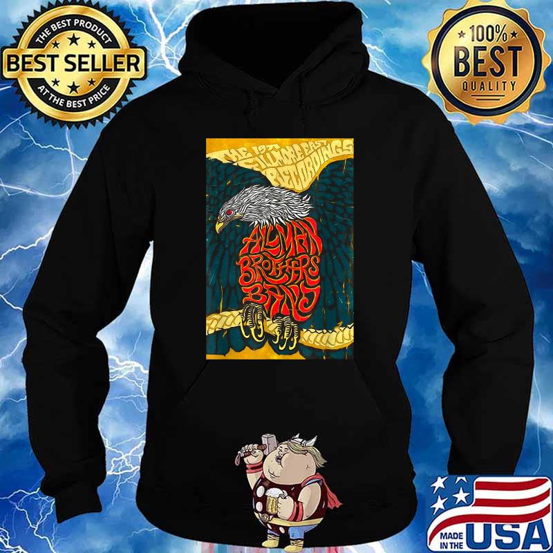 Recirdings Allmans Art brothers Retro Band music Love Eagle T-Shirt Hoodie