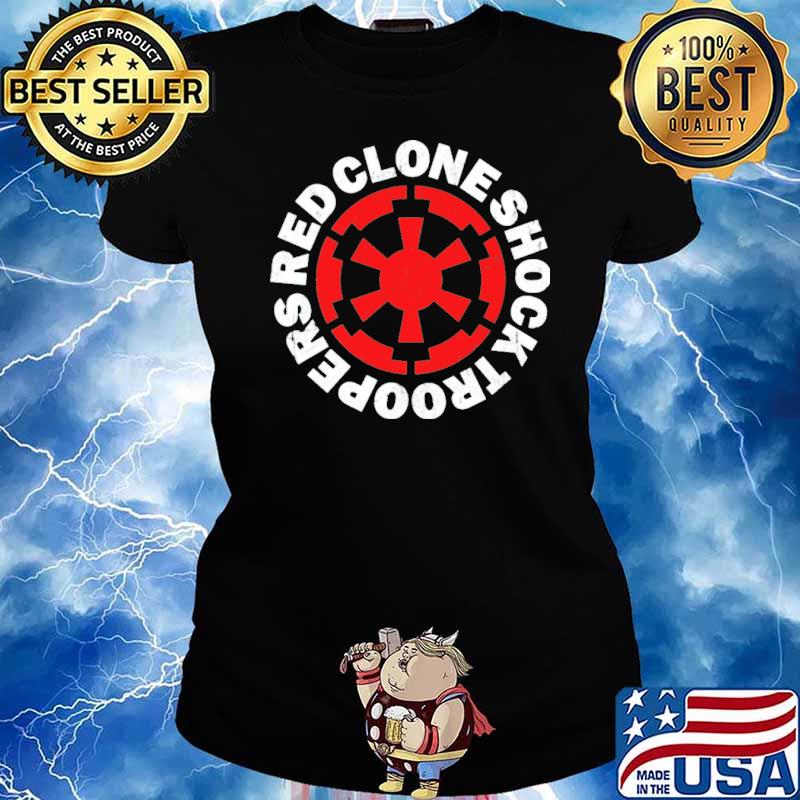 Red clone shock troopers s Ladies tee