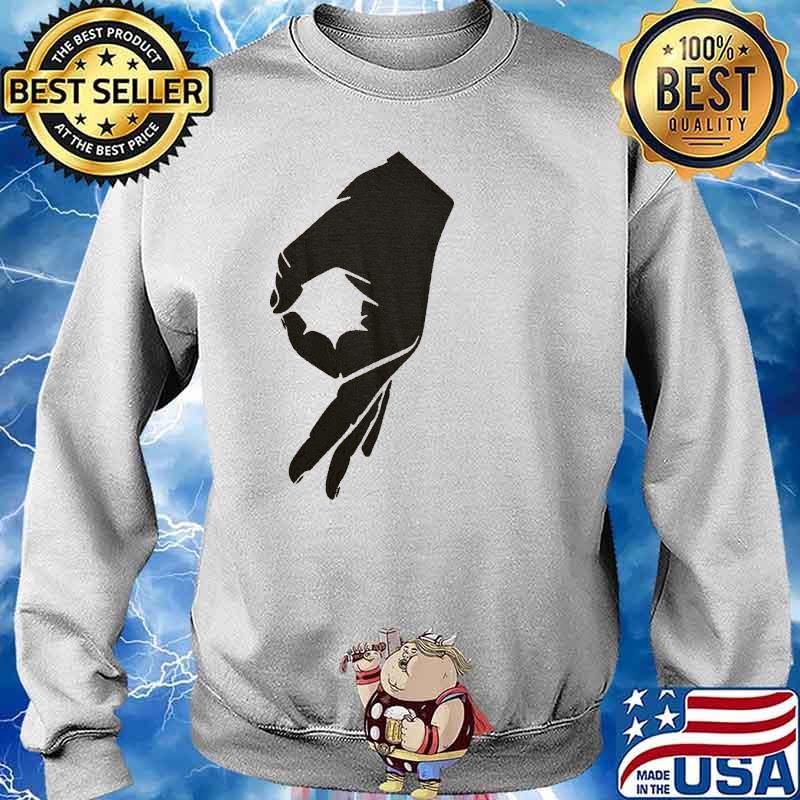 REINGEGUCKT DRUCK SCHWARZ SHIRT Sweater